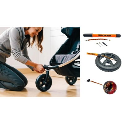 Pompka do wózków, do kółek w wózkach (18092) najlepsza do wózków!